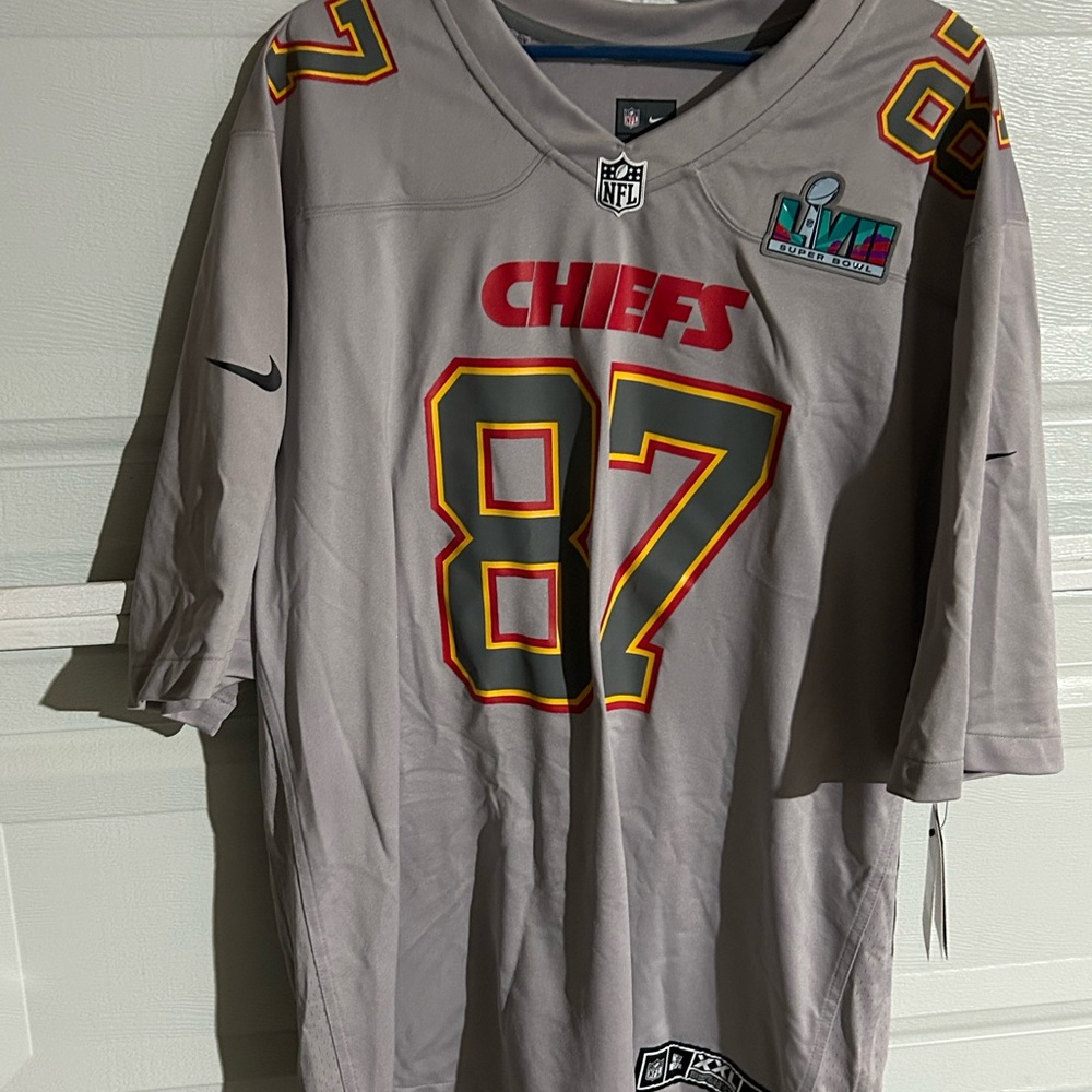 NFL Travis Kelce jersey. From Superbowl 57. Size XXL. Brand new.